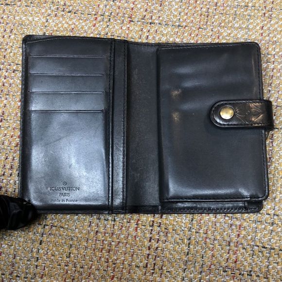LOUIS VUITTON Vernis Porte Monnaie Viennois Bifold KissLock Wallet Authentic - Picture 11 of 17